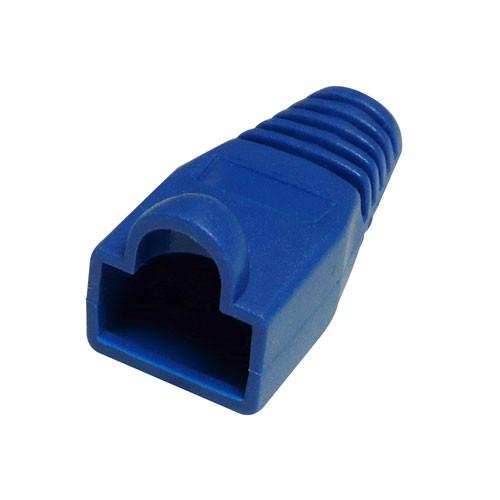 Manchon Bleu pour RJ45 - Diam 6.1mm - Paquet de 10 pcs