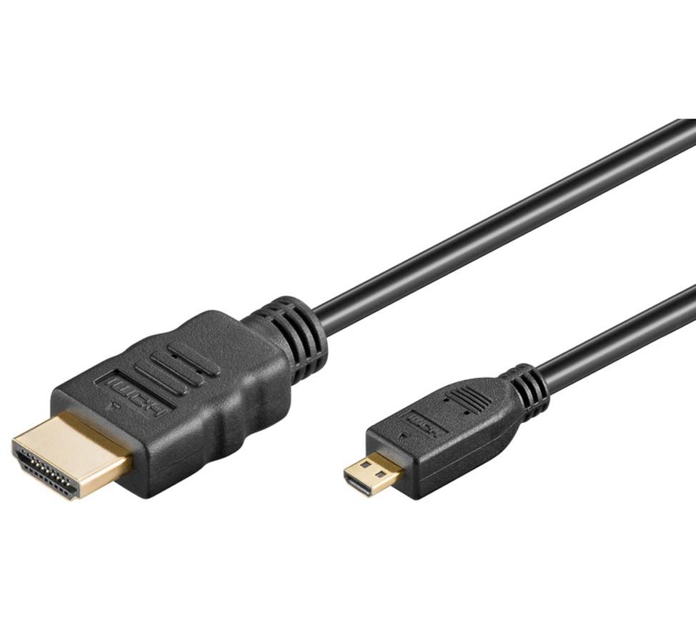 Cordon HDMI vers Micro HDMI - 2m