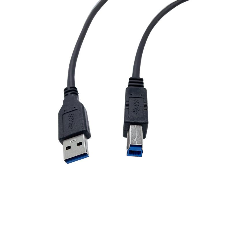 Cordon USB 3.0 A-B M / M - Noir - 1.80m