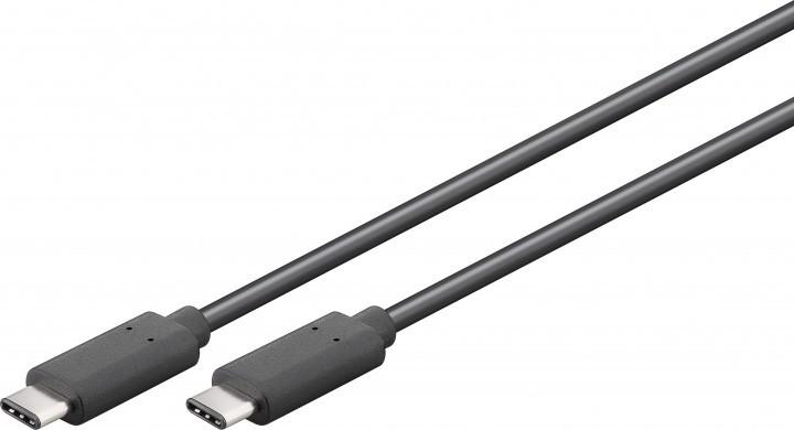 Cordon USB 3.1 Gen 2 - Type C - SuperSpeed - 60W - 1m