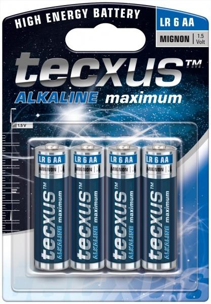 Piles alcaline LR 6 - AA - pack de 4