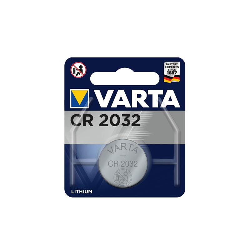 Pile lithium bouton CR 2032 VARTA
