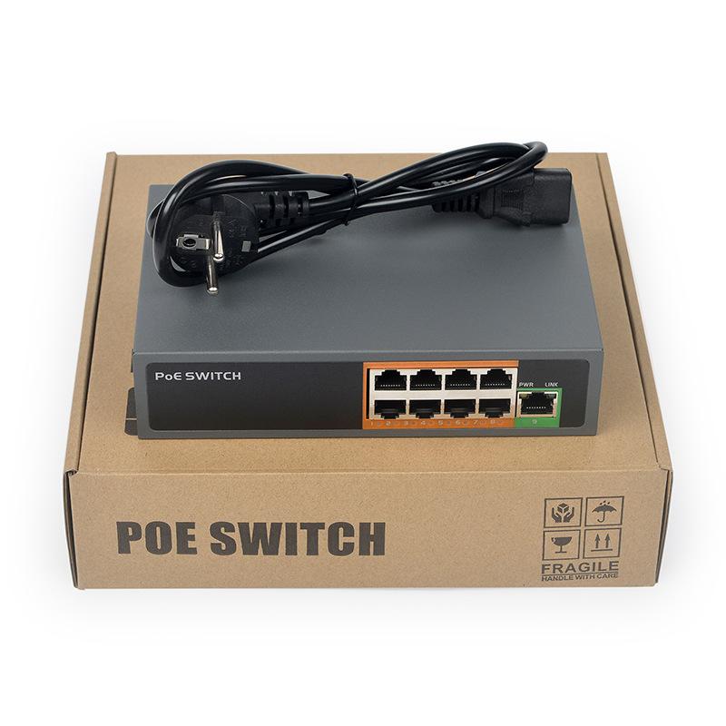 UPTEC VIEW - Switch PoE 8ports 104W 100Mb 100m-10Mb 250m+1P 100Mb EOL