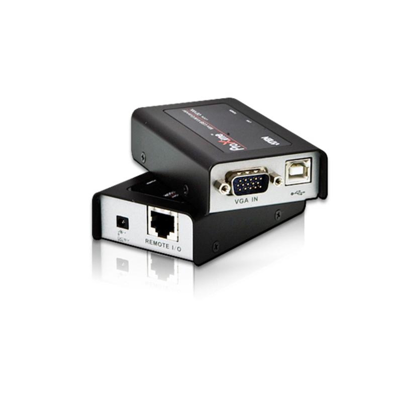 ATEN - CE100 - Extender mini KVM Cat5 VGA USB (1280 x1024@100m)