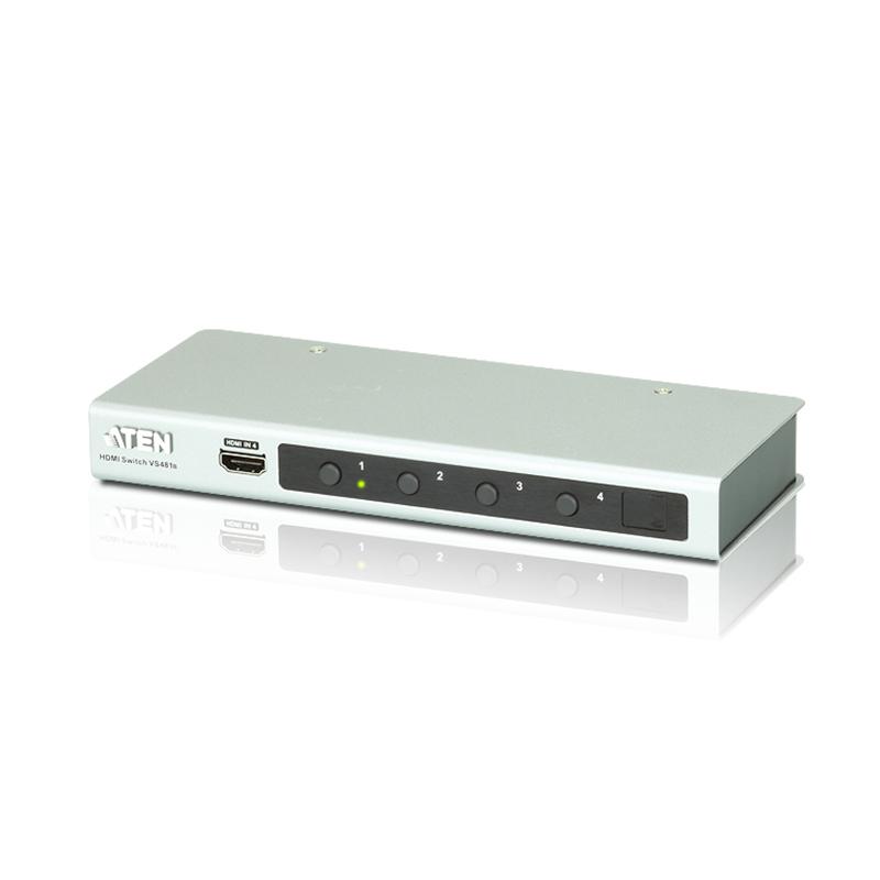 ATEN - VS481B - Switch HDMI 4 ports 4K