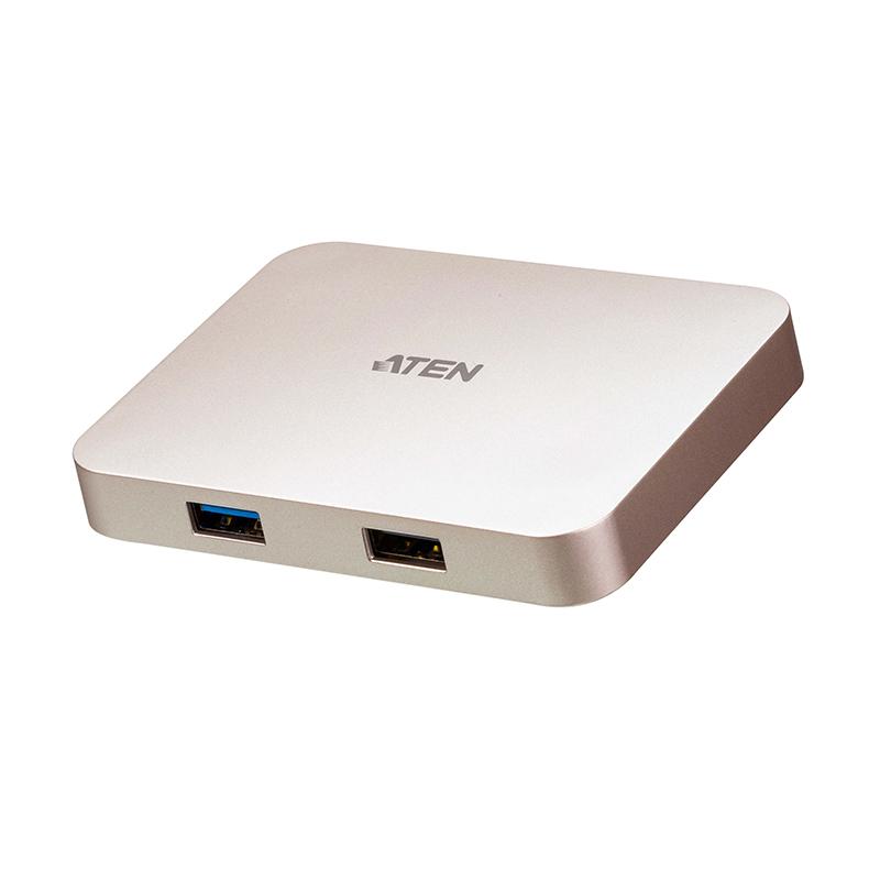 ATEN - UH3235 - Mini-station USB-C 4K vers USB 2.0 et 3.2/HDMI