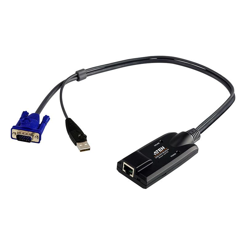 ATEN - KA7170 - Adaptateur KVM VGA USB - prise en charge vidéo compos