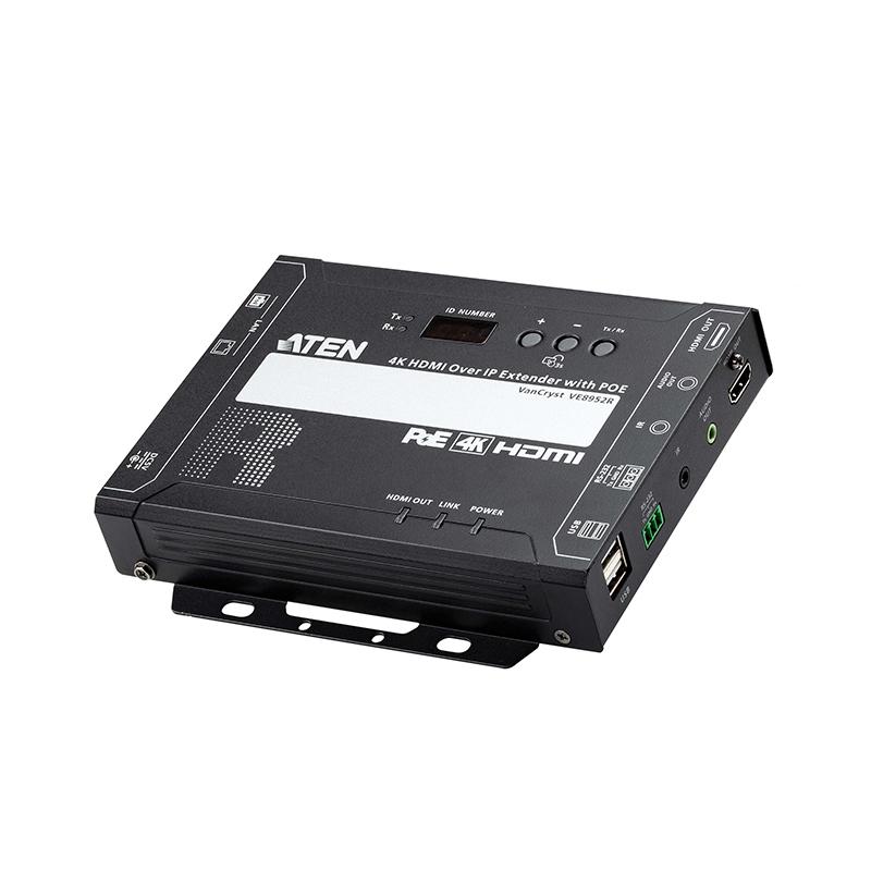 ATEN - VE8952R -P- Récepteur HDMI 4K sur IP avec PoE