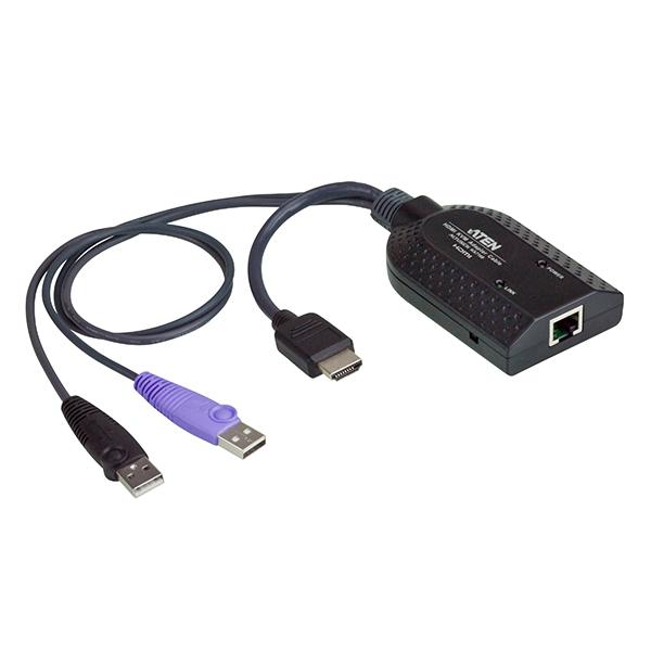 ATEN - KA7168-AX - Adaptateur KWM de support HDMI USB - smart card