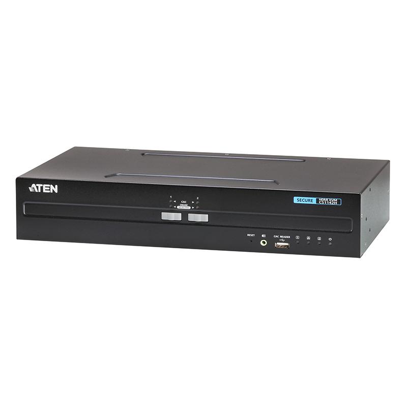 ATEN - CS1142H - Commutateur KVM sécurisé 2P HDMI 4K double écrans
