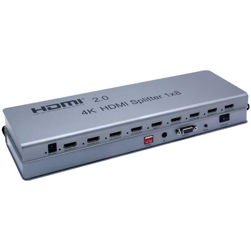 Splitter HDMI 2.0 - 8 ports - 3840x2160@60Hz - EOL