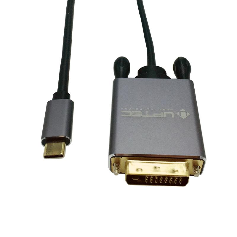 UPTEC - Cordon USB 3.1 Type C vers DVI M/M - 1.8m - EOL